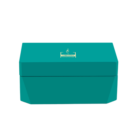 Premium Teal Gift Presentation Box with Gold Details