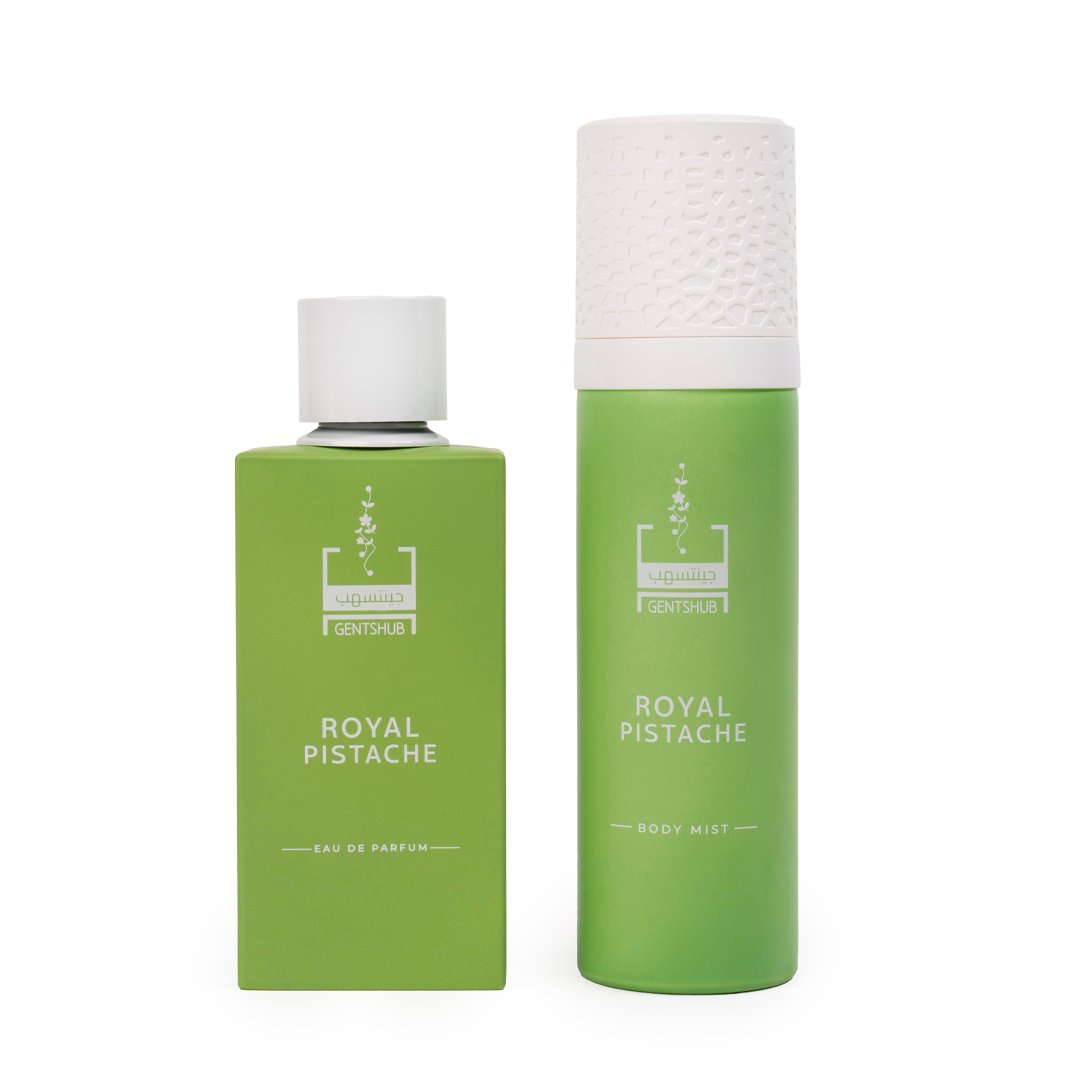 Royal Pistache Collection – Luxury Perfume Body Mist Set Gentshub